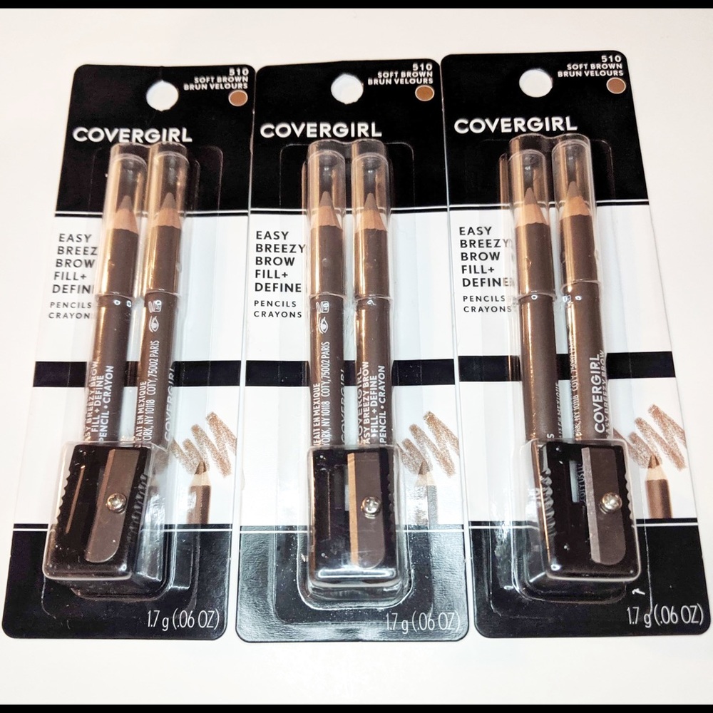 3 Cg Easy Breezy Brow Fill + Define Kits